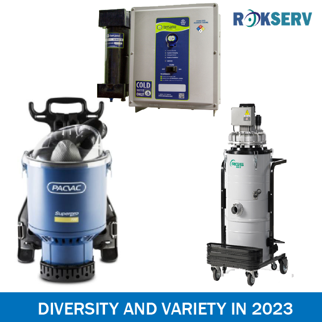 INDUSTRIAL FLOOR CLEANING EQUIPMENT DIVERSITY AND VARIETY IN 2023 FOR ROKSERV